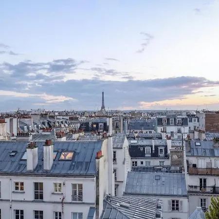D'exception Aux Batignolles Avec Vue Panoramique Appartement *