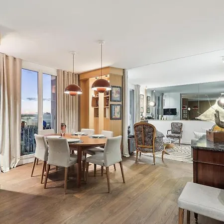 D'exception Aux Batignolles Avec Vue Panoramique Apartment Paris