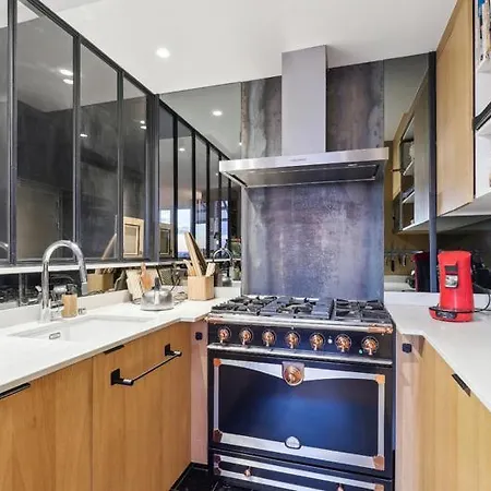 Apartment D'exception Aux Batignolles Avec Vue Panoramique Paris